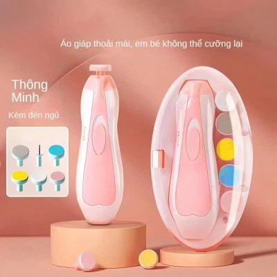 Bộ Máy Mài Dũa Cắt Móng Tay Đa Năng - An Toàn Cho Mẹ Và Bé, Thông Minh Tiện Dụng