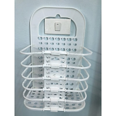 GIỎ TREO CẠNH MÁY GIẶT, TREO TƯỜNG TẶNG MÓC TREO