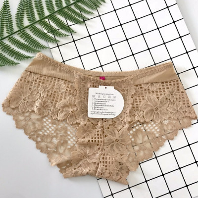 Bộ 5 quần chip nữ ren hoa cao cấp 833