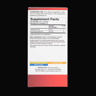 CoQ10 – Hỗ trợ sức khỏe tim mạch và huyết áp Olympian Labs