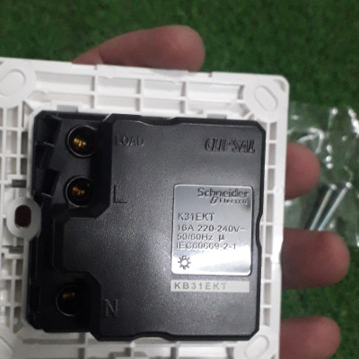 KB31EKT - Thẻ chìa khóa khách sạn Vivace, 16A, 240V, nhôm bạc