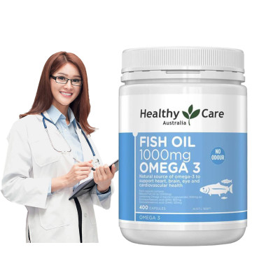 Omega 3 Úc Healthy Care Fish Oil Hỗ trợ sức khỏe não bộ, Tim mạch, Khớp, Bổ mắt, Làm đẹp da, Và tăng sức khỏe tổng thể - QuaTangMe Extaste
