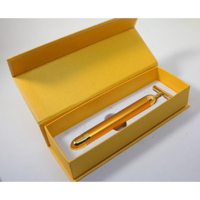 Máy massage mặt đa vị trí Beauty Gold 24k Loại Tốt Nhất giảm căng thẳng cực nhanh chóng (Tặng Kèm Pin AA)