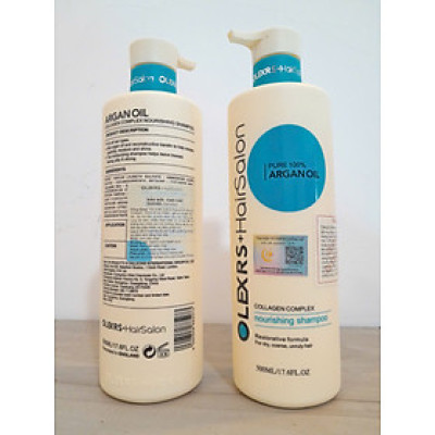 Dầu Gội Xả Olexrs HairSalon Argan Oil Collagen Complex 500ml