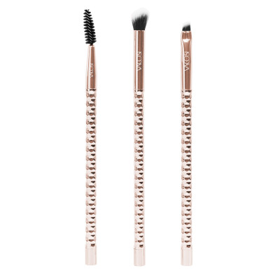SC01 - BỘ KIT 3 CỌ CHÂN MÀY VACOSI, PHIÊN BẢN GOLDEN DRAGON - VACOSI COVE THE BROWS BRUSH KIT, 3PCS