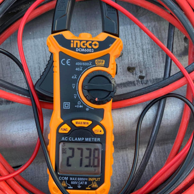 KỀM ĐO AC KỸ THUẬT SỐ (6000 SỐ ĐẾM) INGCO DCM6003 - HÀNG CHÍNH HÃNG