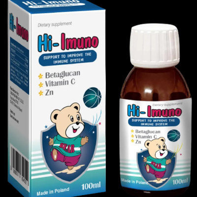 [Hàng chính hãng]Siro Tăng Đề Kháng, Tăng Cường Sức Khỏe Cho Trẻ Em HI-IMUNO (100ml)