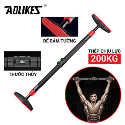 Xà đơn gắn cửa treo tường cao cấp AOLIKES A-SW213 pull up bar home gym