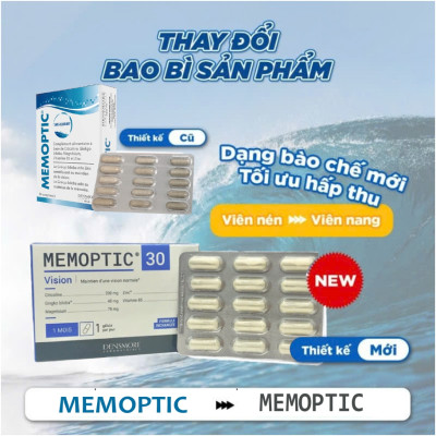 Memoptic: Viên Bổ Não, Cải Thiện Trí Nhớ, Giảm Đau Đầu, Mất Ngủ, Ngăn Ngừa Và Phục Hồi Đột Quỵ