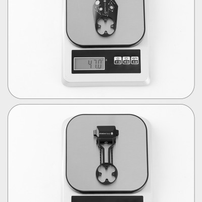 Giá đỡ đồng hồ đa chức năng mở rộng điều chỉnh góc lên xuống 135 độ CyclingBox CB-1600  cho xe đạp địa hình bằng hợp kim nhôm kéo dài tay lái xe đạp - Mai Lee 