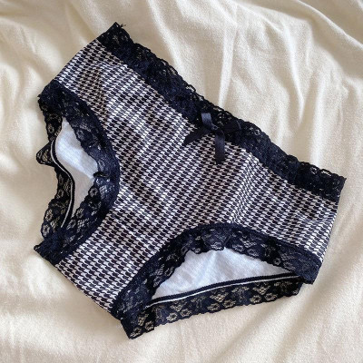 Combo 5 Quần Lót Nữ Thun Nhiều Họa Tiết Viền Ren 029 – Mềm Mại, Co Giãn, Nữ Tính