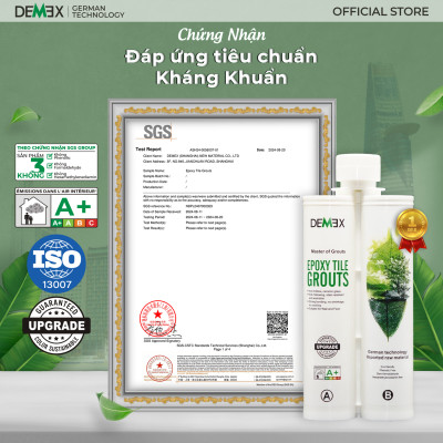 Thùng Keo Chà Ron 2 Thành Phần - Keo Chít Mạch Chống Thấm, Không Chứa Chất Gây Ung Thư