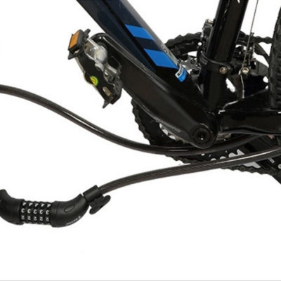 Khóa Xe Đạp, Xe Máy 5 Số, Siêu Bền, Khó Cắt  Có Thể Thay Đổi Mặt Khẩu Theo Ý Muốn- Hàng Chính Hãng