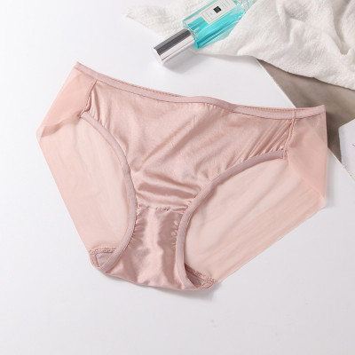 Combo 5 Quần Lót Nữ Lụa Satin Trơn Voronin 5472 – Siêu Mềm Mượt, Ôm Khít Tự Nhiên