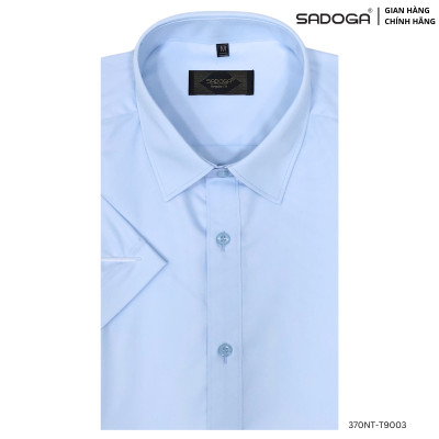Áo Sơ Mi Nam Sadoga Chất Liệu Cao Cấp Ngắn Tay,Chất liệu thoáng mát, nhanh khô T9003