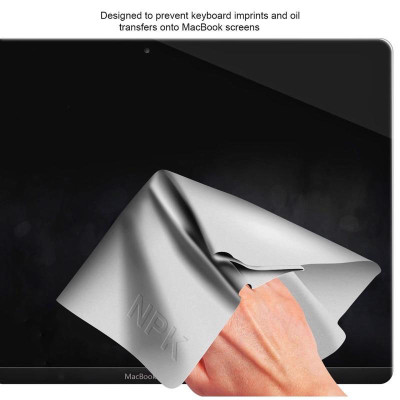 Vải Microfiber Vệ Sinh Màn Hình Và Chống Bụi Cho Bàn Phím Macbook Air/ Pro 13", 15", 14