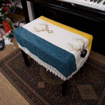 Khăn phủ đàn piano chống bụi chống xước phong cách Châu Âu cổ điển sang trọng - Hàng chính hãng