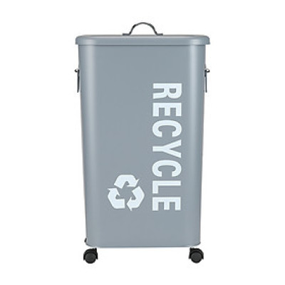 Thùng Rác Có Nắp + Bánh Xe LIDIN 3 Màu Sắc, 3 Kích Thước | Index Living Mall | Nội Thất Thái Lan