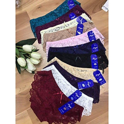 COMBO 5 QUẦN LÓT NỮ REN HOA BOYA 051 – SEXY, THOÁNG MÁT, ĐA DẠNG SIZE