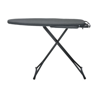 Bàn Để Ủi, Cầu Là Quần Áo ERNEST Dạng Đứng Gấp Gọn, Vỏ Cách Nhiệt, Tích Hợp Vị Trí Ủi Tay Áo,7 Cấp Độ Nâng, Màu Đen Sang Trọng Kích Thước 129x35,5x82 CM  | Index Living Mall | Nhập Khẩu Thái Lan - Phân Phối Độc Quyền Tại Việt Nam