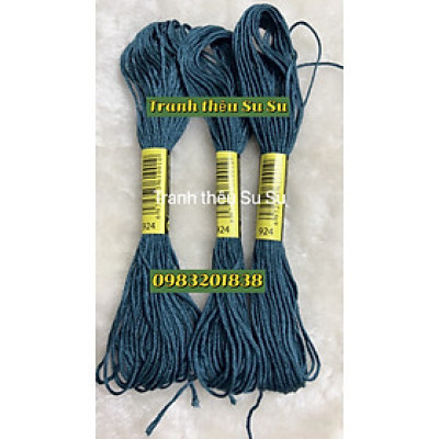 Chỉ thêu cotton mã chuẩn theo DMC, mã chỉ từ 900 đến 996