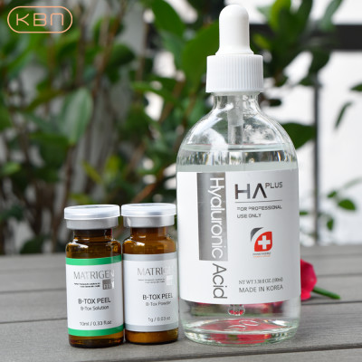 Combo Peel Da B-tox Peel 2 Màu + HA Plus 100ml Siêu Cấp Ẩm Da Sau Peel (Hàng Chính Hãng)