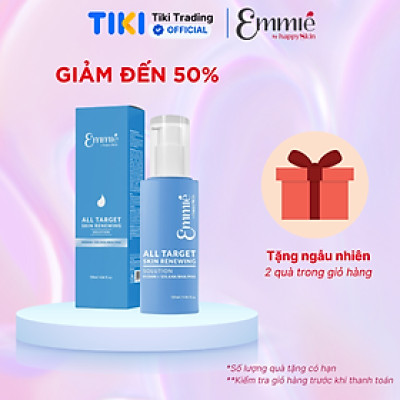 Dung dịch tẩy tế bào chết và tái tạo da Emmié All Target Skin Renewing Solution Pionin + 12% AHA/BHA/PHA (120ml) - Hàng chính hãng