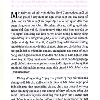 Mindfulness - Sống Tỉnh Thức Và Thực Hành Chánh Niệm