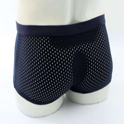 [Combo 3] Quần lót nam Boxer kiểu Lưới thời trang (giao màu ngẫu nhiên Xanh/Đen/Xám)