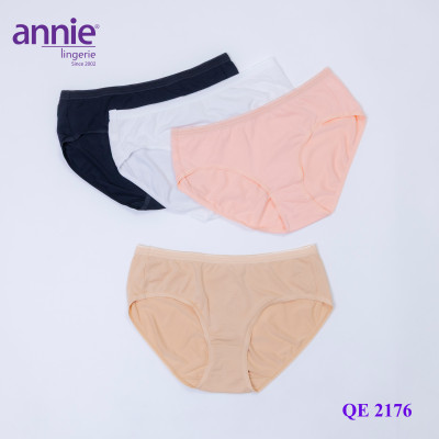 Quần lót nữ trơn vải cotton4 chiều annie QE2176 form basic thoáng mát mặc cả ngày