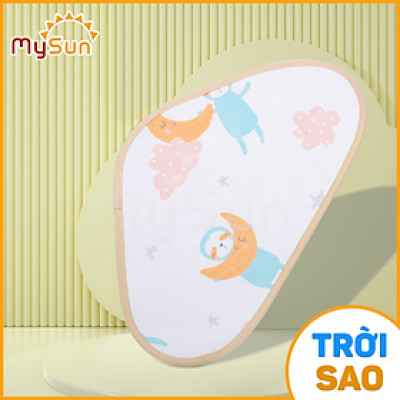 Khăn lót đầu cho bé sơ sinh gối ngủ thấm hút mồ hôi trẻ em MySun
