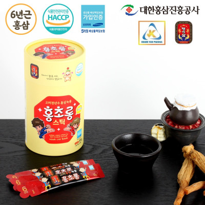 Nước Hồng Sâm Nhung Hươu Hàn Quốc Trẻ Em - MYEONG KI SAM - Hàng nội địa Hàn Quốc - nhập khẩu chính ngạch - Hộp 300g (10g x 30 gói) - Vị sữa chua, bổ sung thêm vitamin, khoáng chất