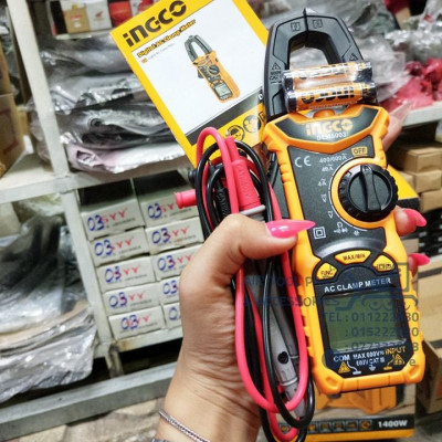 KỀM ĐO AC KỸ THUẬT SỐ (6000 SỐ ĐẾM) INGCO DCM6003 - HÀNG CHÍNH HÃNG