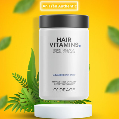 Codeage Hair Vitamins - Nhập Khẩu Chính Ngạch Có Tem Phụ, Tem Chống Hàng Giả