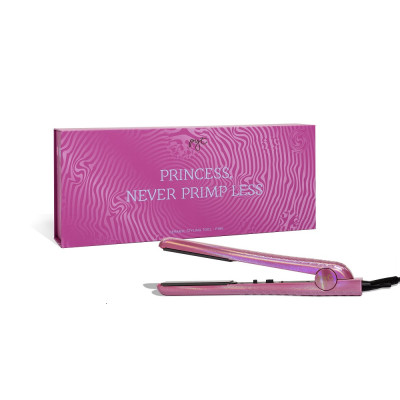 Máy Ép Tóc Lõi Sứ PYT Ceramic Styling Tool (2 trong 1) - Màu Hồng Ánh Kim - Công Nghệ Nhiệt Hồng Ngoại Xa - Có Thể Vừa Duỗi Và Uốn Tóc