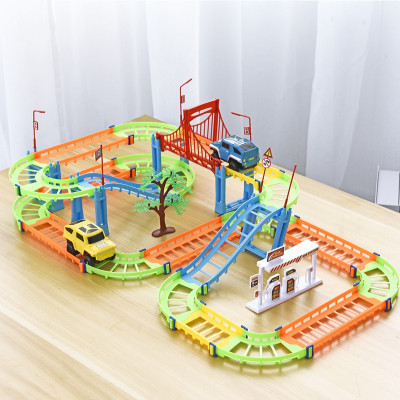 Đồ chơi lắp ghép đường ray ô tô 