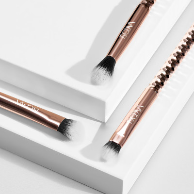 SC02 - BỘ KIT 3 CỌ MẮT VACOSI, PHIÊN BẢN GOLDEN DRAGON - VACOSI MOONDUST THE EYES BRUSH KIT, 3PCS