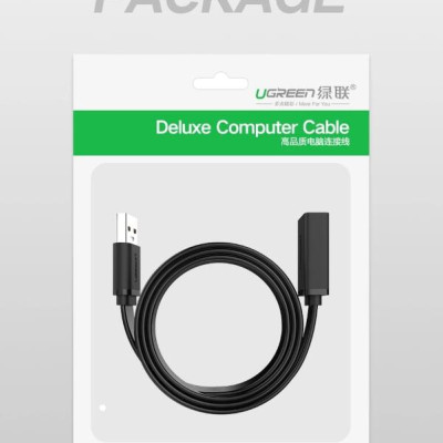 Ugreen UG30127US129TK 3M màu Đen Cáp tín hiệu nối dài USB 3.0 cao cấp - HÀNG CHÍNH HÃNG