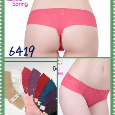 Combo 10 quần lót nữ lọt khe lụa trơn tàng hình Voronin 6419 – Seamless không viền, ôm sát, mặc đồ ôm quyến rũ