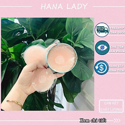 Miếng dán ngực, hộp 10 miếng dán ti silicon thông hơi cao cấp DT06