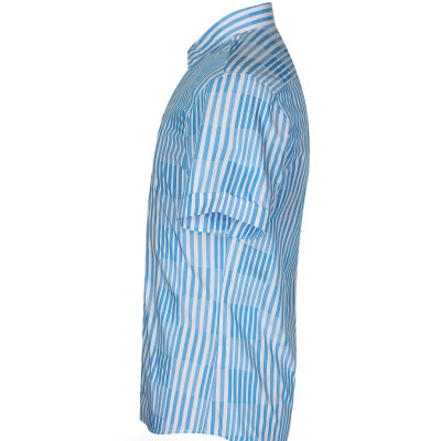 Áo sơ mi nam tay ngắn form ôm Khatoco A1MN438S1-CNCR112-2409-N