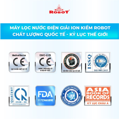 Máy Lọc Nước Điện Giải Ion Kiềm ROBOT IonPrince 79 - Hàng Chính Hãng