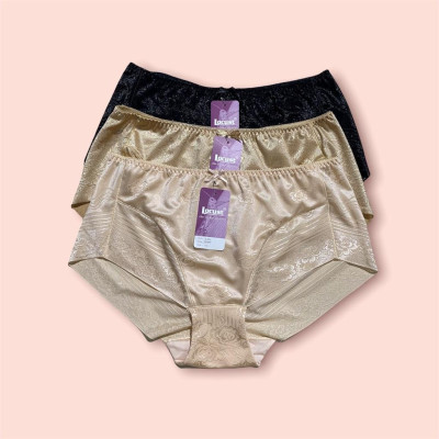 Quần Lót Nữ Lưng Cao Gấm Hoa Hồng Locust 056 – Sang Trọng, Ôm Vừa Vặn, Thoáng Mát