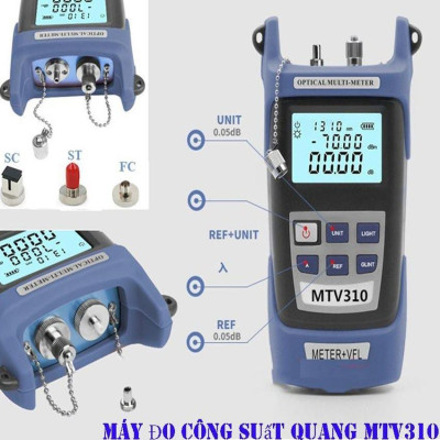 Máy đo công suất Quang MTV310 tích hợp Bút soi Quang 5Km+Kìm tuốt quang CFS-3