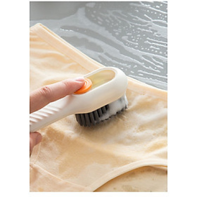 Bàn Chải Vệ Sinh Giày Đa Năng Có Ngăn Đựng Xà Phòng