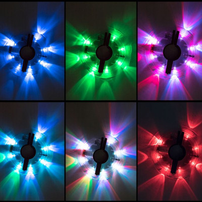 Đèn Led Gắn Bánh Xe Đạp 7 Màu (Trục Giữa phi 19-36mm) Có Sạc Điện USB Chống Nước Trang Trí Cho Xe Đạp Người Lớn Mai Lee