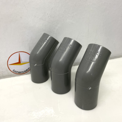Lơi 27 nhựa PVC Bình Minh (45o ElBow)_L27 ( 5 cái )