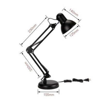 Đèn Để Bàn, Đèn Học Chống Cận Xoay 360 - Kèm Kẹp Bàn chống xê dịch và bóng đèn