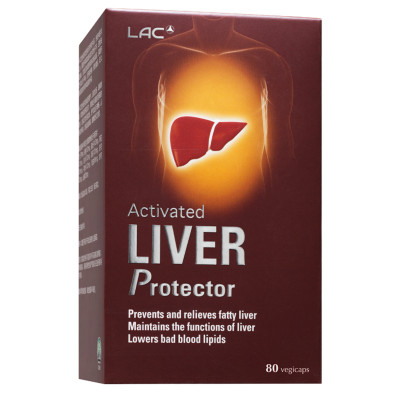 VIÊN UỐNG HỖ TRỢ NGĂN NGỪA GAN NHIỄM MỠ LAC ACTIVATED LIVER PROTECTOR (80 VIÊN)