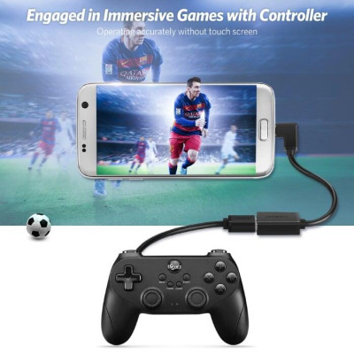 Ugreen UG10396US133TK 12CM màu Đen Cáp chuyển đổi MICRO USB sang USB âm hỗ trợ OTG - HÀNG CHÍNH HÃNG